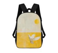 WAFICAC Zaino per laptop A White Dove Flies By, borsa a tracolla da viaggio alla moda da 17 pollici, borsa a tracolla per il lavoro