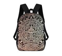 WAFICAC Zaino per laptop con calendario Maya e fine del mondo, zaino da viaggio alla moda da 17 pollici, borsa a tracolla per il lavoro