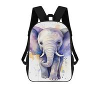 WAFICAC Zaino per laptop con tico elefante e, borsa a tracolla da viaggio alla moda da 17 pollici, borsa a tracolla per il lavoro