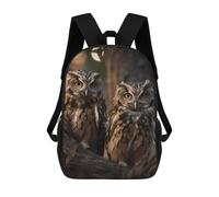 WAFICAC Zaino per laptop Two Owls on The Tree da 17 pollici, borsa a tracolla alla moda per viaggiare