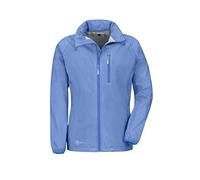 Wafo Lugano, Cappotto Antipioggia Donna, Azzurro, 40