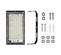 WAFOHSR 100W LED Flood Light Led Street Lamp Faretto For Esterni Illuminazione Lampada Da Parete IP65 Lampadina Giardino A Luce Notturna Impermeabile Risparmio Energetico Efficiente(CoolWhite-100W)