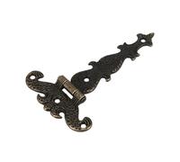 WAFOHSR 2 Pz 113 * 69mm Cerniera Antica For Finestre Armadio Armadio Guardaroba Porte Scatole Di Legno Cassa Di Gioielli Petto Facile Da Installare(Bronze)