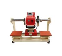 WAFOHSR 3838 Macchina for Goffratura A Trasferimento Termico, Doppia Stazione, Stampante for Etichette A Caldo Pneumatica 3030 Strumento for A for Logo Posizionamento Preciso(100x100MM)