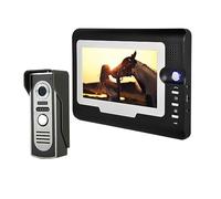 WAFOHSR Campanello For Videocitofono A Colori HD Da 7 Pollici Intelligente Villa Appartamento Di Interfono For Chiamata Esterna For Porta Sicurezza Domestica Audio Bidirezionale(D KIT)