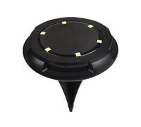 WAFOHSR Energia Solare Luce Colorata Giardino Esterno Sotterranea Da Ponte Faretto Sepolta Lampada A LED Decorazione Bright Energy Efficient(Warm)