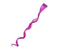 WAFOHSR Estensioni per Capelli Extension for Capelli Colorati Ricci con Una Clip in Parrucca Sintetica Lunga for Ragazze, Donne E Bambini, Multicolore, con Luci for Feste Facilità D'Uso(134)