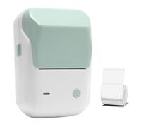 WAFOHSR Etichettatrice For Etichette Termiche Tascabili B1 Label Maker Machine All In One BT Connect Etichettatrice For Adesivi For Diari Fai-da-te Con Cartellino Del Prezzo Facile Da Usare(Green)