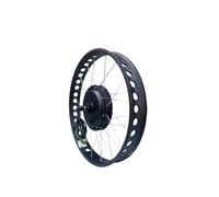 WAFOHSR Kit Di Conversione For Ruota Anteriore Da 48 V E 1000 W For Bicicletta Con Motore Neve, 20/24/26 Pollici, Pneumatico 4,0 Motore Potente(M9 SET,24'')