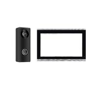 WAFOHSR Kit Di Sistemi Interfono IP POE Digitale WiFi Smart Video Da 10 Pollici Touch Screen Citofono Senza Fili For Campanello Della Villa Del'appartamento Audio Bidirezionale(HD-10 inch 1V1)