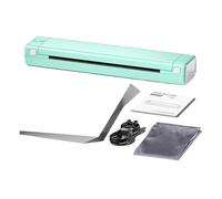 WAFOHSR La Stampante Termica Portatile Blutooth M08F A4 Supporta Carta A4 Compatibile Con Telefono E Laptop For Ufficio Facile Da Usare(M08F Green)