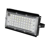 WAFOHSR Lampadina A LED Faretto Lampada Da Parete A For Esterno Illuminazione Stradale Ad Alta Potenza 50W Lampioni Proiettore A Impermeabile IP65 Risparmio Energetico Efficiente(Warm White-50W)