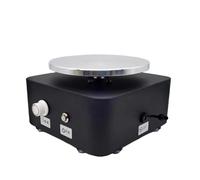 WAFOHSR Macchina for Tornio da Vasaio Elettrica Ricaricabile for Artigianato Artistico, Ceramica, Argilla, Utensili for, Mini Giradischi for 0-160 Giri/min Controllo Preciso