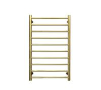 WAFOHSR Portasciugamani Elettrico Intelligente A Temperatura Costante Riscaldato in Acciaio Inossidabile Stendino for Bagno Scaldasalviette Basso Consumo Energetico(Gold)