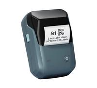 WAFOHSR Stampante For Etichette B1 Etichetta Rotonda A Colori Etichettatrice Portatile Bluetooth Portatile Etichettatrice Autoadesiva Piccola Facile Da Usare
