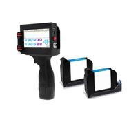 WAFOHSR Stampante Portatile Palmare Con Touch Screen QR Code Printer For Legno Plastica Metallo Vetro Food Package Data QR Code Printing Machine Facile Da Usare(Package 5)