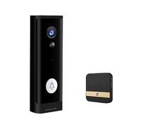 WAFOHSR Telecamera For Campanello Intelligente 1080P WiFi Videocitofono Di Sicurezza Domestica Wireless Visione Notturna IR Audio Bidirezionale(Option 6)