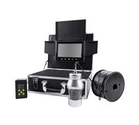 WAFOHSR Telecamera For La Pesca Con Visione Notturna HD CCD A Gamma Completa For Subacquea Ampia For Sul Ghiaccio Rotante Immagini Ad Alta Definizione(50m-DVR)