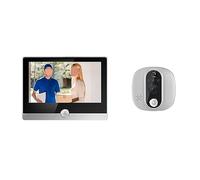 WAFOHSR Wifi Smart Door Bell Camera 4.3" Video Spioncino Viewer Rilevamento Del Movimento A 170 Gradi Audio Bidirezionale(Door Camera)