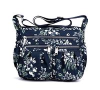 Wafybsre Borsa a Spalla Donna Tracolla in Nylon Impermeabile da Viaggio Crossbody Bag (Multicolor)