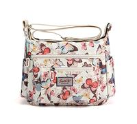 Wafybsre Borse Donna Tracolla Borsetta Borsa a Mano Tote (Farfalla colorata)