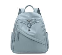 Wafybsre Zaino per le Donne Piccolo, Mini Nylon Zaino da Viaggio Borsa, Borsa a tracolla Carino Leggero Daypack (Celeste)