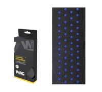 WAG COPPIA NASTRI PER MANUBRIO BICICLETTA DOUBLE COLOR NERO BLU