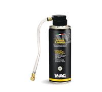Wag gonfia e ripara 200ml Fat Bike con Adattatore valvole Presta Schrader Regina (Liquidi Sigillanti) / inflate And Repair 200ml Fat Bike with Presta Schrader Regina Valve Adapter (Sealant)