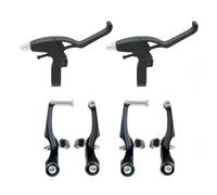 WAG KIT FRENI V-BRAKE BICICLETTA ALLUMINIO 110MM COMPLETO COPPIA LEVE 52512221K