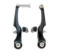 COPPIA FRENI V-BRAKE WAG BICICLETTA BICI ALLUMINIO 110MM CON PATTINI NERI
