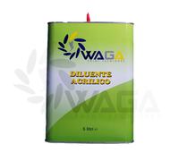Waga Diluente Acrilico per Trasparante - Standard, Rapido e Lento da 5LT
