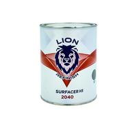 WAGA PAINT S.R.L. Fondo Acrilico Riempitivo Carrozzeria LT.1 LION REFINISH Supreme Surfacer HS/U Catalisi 5:1 Catalizzatore Basso Voc 200ML (GRIGIO CHIARO)