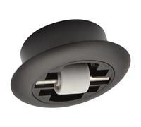 Wagner 01707101 - Rullo per trapano morbido, diametro 15 mm, alloggiamento in plastica, colore: nero, Ø 55/40 x 17/8 mm, perno in metallo, portata 50 kg, prodotto in Germania