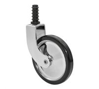 Wagner 01908401 - Rotolo per carrello da tè, diametro: 75 mm, altezza: 90 mm, perno + manicotto Ø 11 mm, portata 35 kg