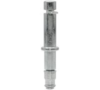WAGNER 11009299 - Perno riduttore, 2 pezzi, Ø 8,5/8 mm x altezza 15/26/45 mm, per mobili con attacco 8 mm, acciaio zincato, anello di serraggio