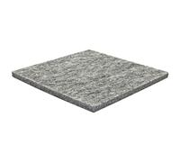 Wagner 15120099 - Pad in feltro, 100 x 100 x 6 mm, autoadesivo, grigio, per feltrini, cuscinetti di protezione o per il fai da te, made in Germany