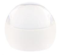 Wagner 15522011 - Fermaporta trasparente, autoadesivo, senza lasciare residui, in plastica di alta qualità, Ø 45 x 40 mm