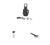 WAGNER 3-in-1 Car Care Kit: Idropulitrice Aquastorm Advanced, Ugello schiumogeno e Spazzola per lavaggio - ideale per auto, moto e camper