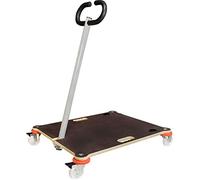 WAGNER Carrello da trasporto/carrello impilabile MM 1377 I 70 x 60 cm - ideale per impilare sedie I con timone I portata 200 kg I salvaspazio, antiscivolo, 2 freni - 20137701