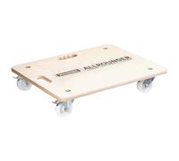 WAGNER Carrello da trasporto MM 1116 I 59 x 49 cm I 2 maniglie di trasporto - per carichi pesanti e mobili I portata 250 kg I molto mobile I certificato FSC® - 20111601