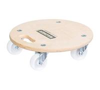 WAGNER Carrello da trasporto MM 1137 I Ø 38 cm I manico ergonomico - ideale per oggetti ingombranti, vasi e piante I portata 250 kg I molto mobile I certificato FSC® - 20113701
