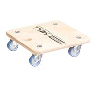 WAGNER Carrello da trasporto MM 1353 I 29 x 29 cm I per carichi pesanti, elettrodomestici e mobili I portata 250 kg I foro di presa I molto mobile I certificato FSC® - 20135301
