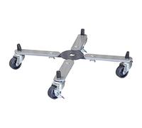 Wagner Carrello per Piante Sun City Basic allungabile 32-46 x 6 cm di Superficie Utilizzabile I Carrello per Fiori per Interni ed Esterni I 2 Freni I Acciaio Rivestito I Portata 100 kg - 20082701