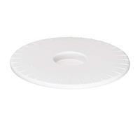 Wagner Carrello per Piante ULTRAFLAT Ø 30 x 2,5 cm I Carrello per Fiori per Interni, Bianco I Portavaso Ultra Sottile in plastica ABS, Idrorepellente I Portata 100 kg - 20044601