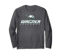 Wagner College Seahawks Athletics Logo Maglia a Manica