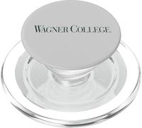 Wagner College Text Logo PopSockets PopGrip per MagSafe