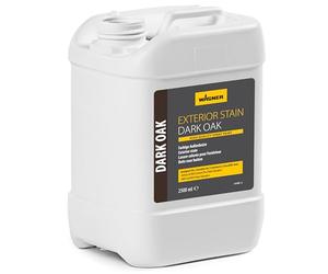 WAGNER colorata per esterno DARK OAK, Volume del contenitore 2,5 l, Copertura dell'area 8-10m² per litro - Adatto per spruzzatori Airless e HEA Control Pro, nonché per spruzzatori HVLP e XVLP