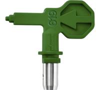 WAGNER Control Pro HEA Ugello 619 per Pistola a Spruzzo Airless Control Pro per vernici a base di latex, dispersioni e antiruggine <55% di nebbia di spruzzatura in meno, Verde