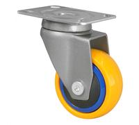 WAGNER Design - 3C - Ruota girevole/ruota di trasporto/ruota per mobili - multicolore, battistrada morbido, diametro Ø 50 mm, cuscinetto a sfere, portata 50 kg - 01225001