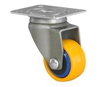 WAGNER Design - 3C - Ruota girevole/ruota di trasporto/ruota per mobili - multicolore, battistrada morbido, diametro Ø 25 mm, portata 12 kg - 01222501